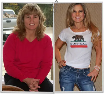 JelluTide customer before and after weight loss transformation